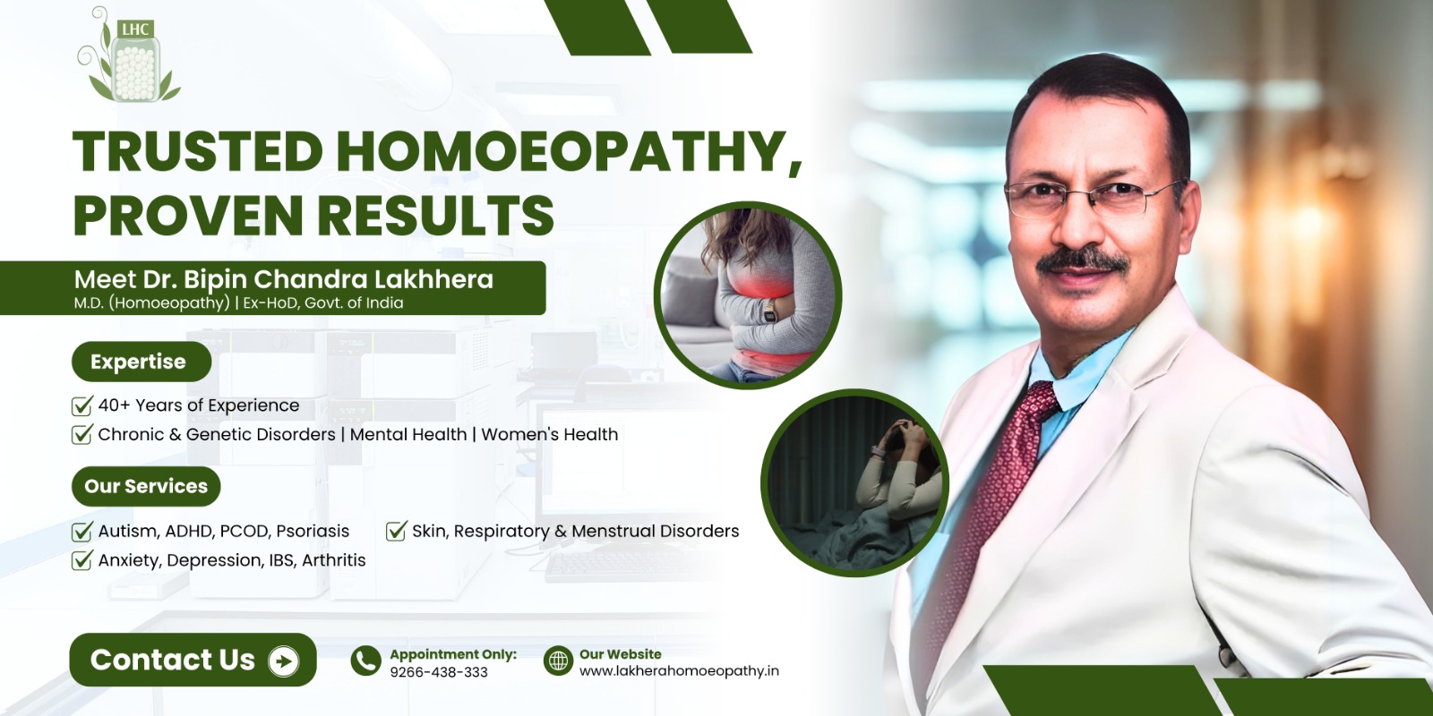 Dr. Bipin Chandra Lakhera - Best Homeopathic Doctor in Delhi with 40+ Years Experience